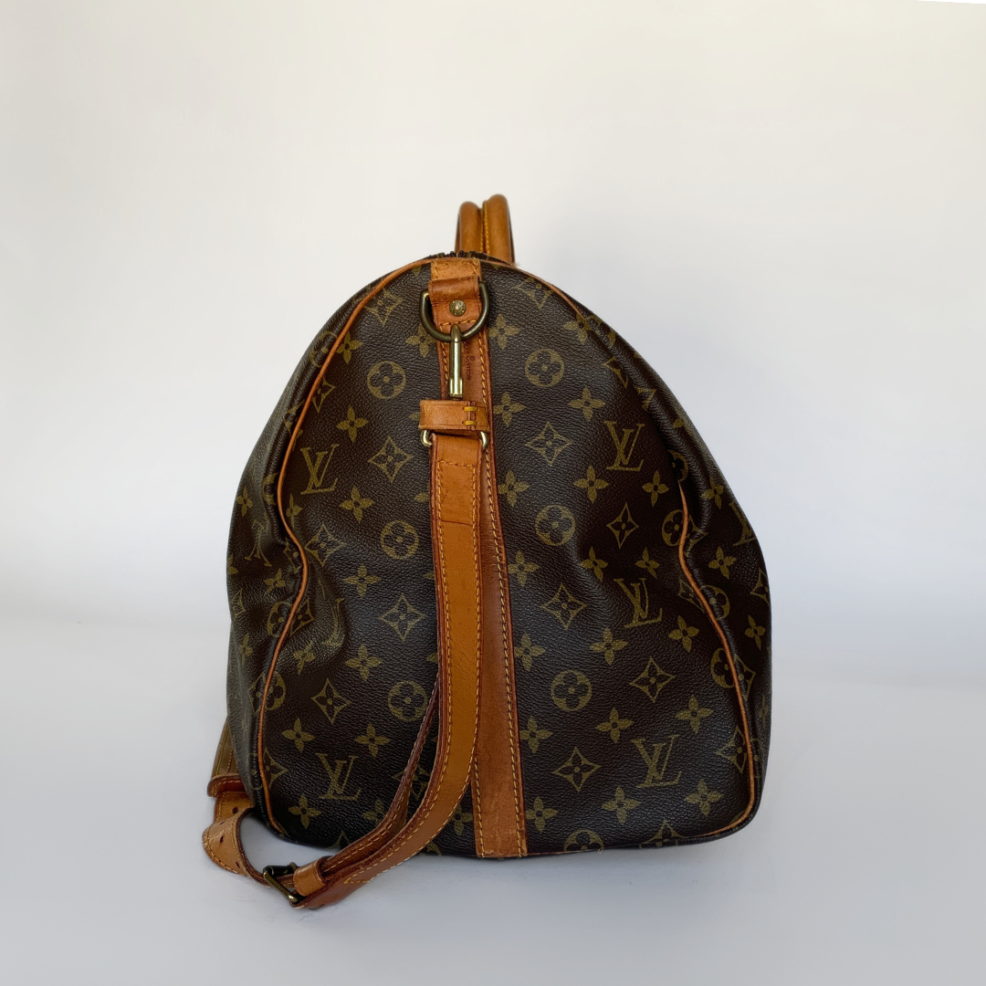 Louis Vuitton Louis Vuitton Keepall 55 Bandouli&egrave;re Monogram Canvas - Handbags - Etoile Luxury Vintage