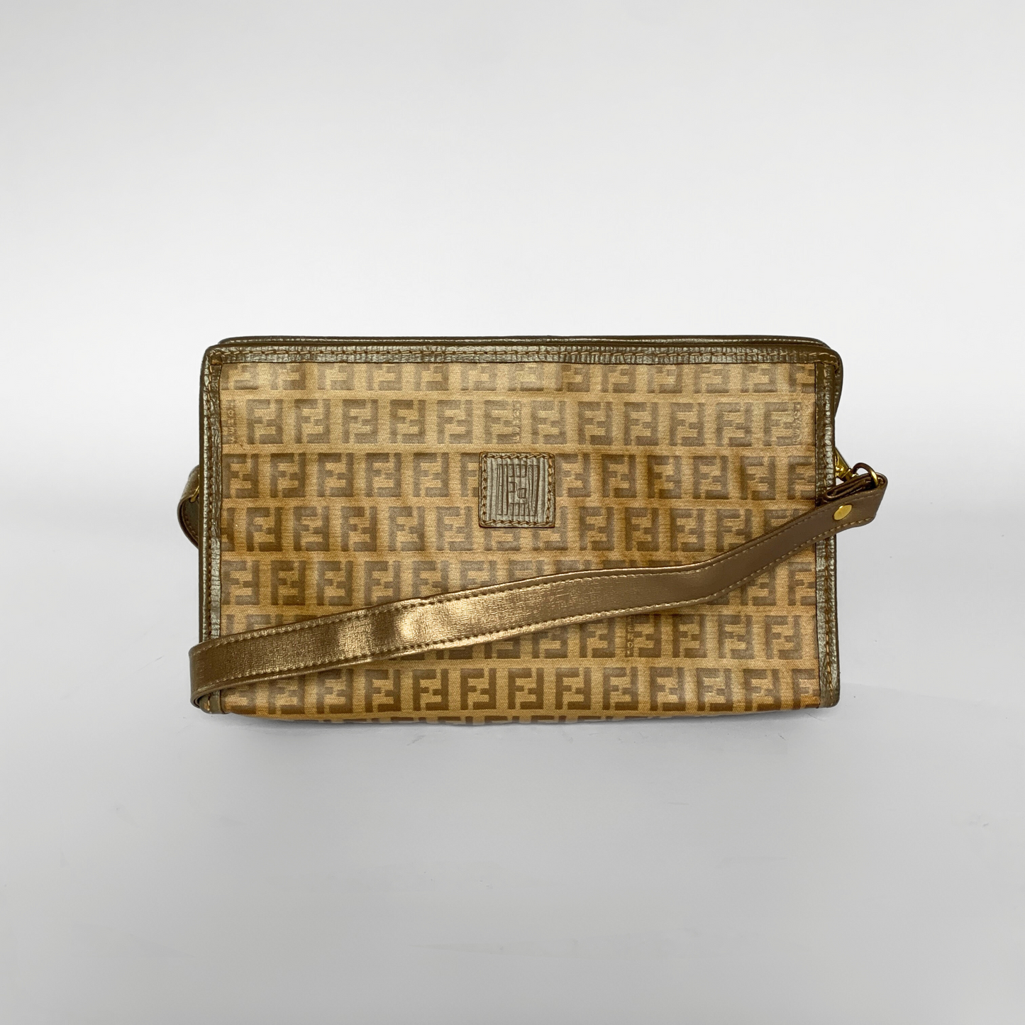 Fendi Clutch Bag Zucca PVC