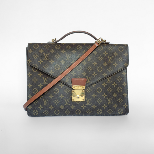 Louis Vuitton Serviette Conseiller Monogram Canvas