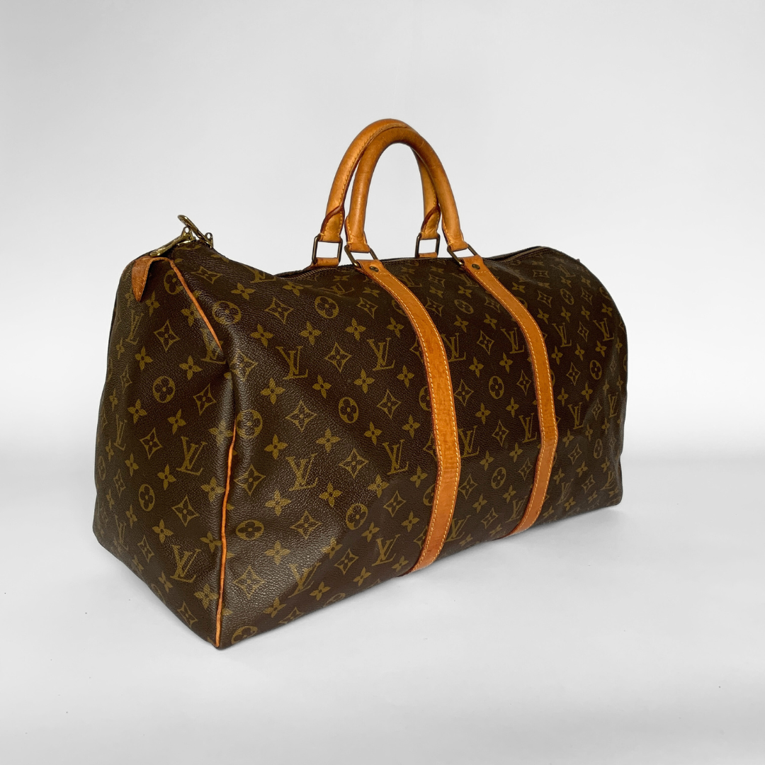 Louis Vuitton Louis Vuitton Keepall 50 Monogram Canvas - Handbags - Etoile Luxury Vintage