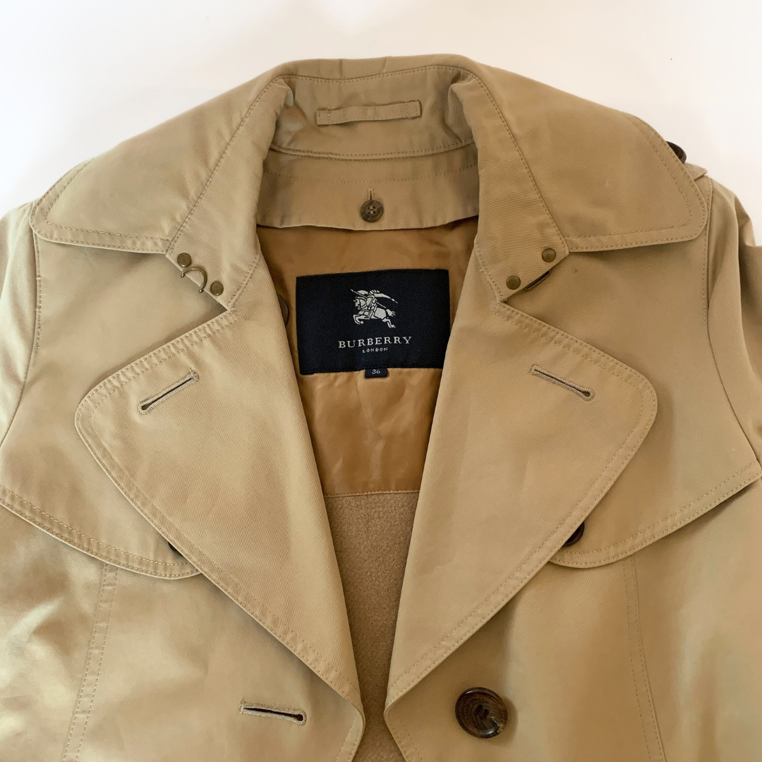 Burberry Burberry Trench Coat Cotton - Clothing - Etoile Luxury Vintage