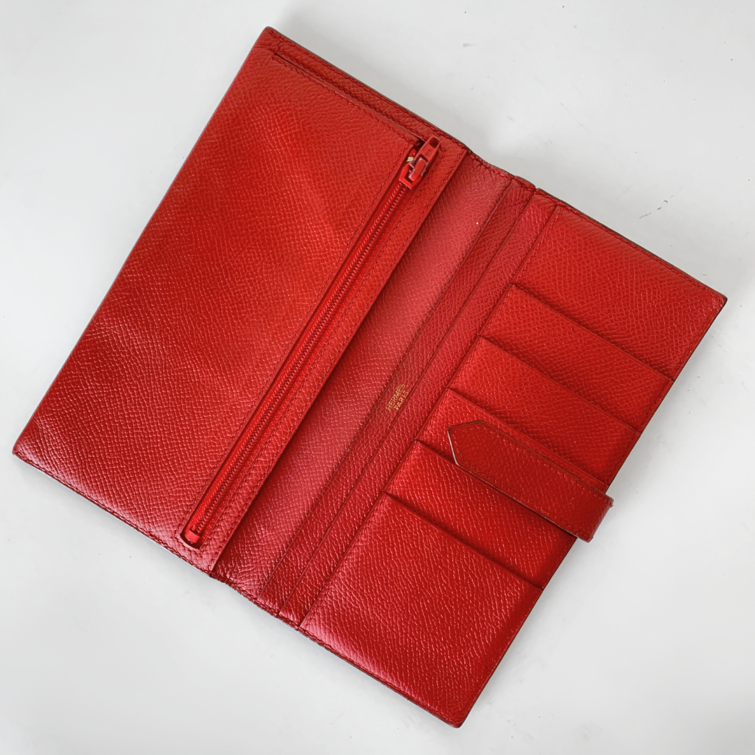 Hermès Bearn Wallet Epsom Leather