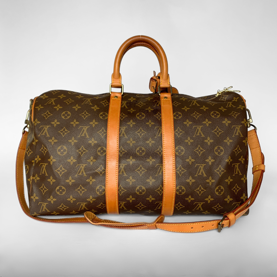 Louis Vuitton Louis Vuitton Keepall 45 Bandouli&egrave;re Monogram Canvas - Crossbody bags - Etoile Luxury Vintage