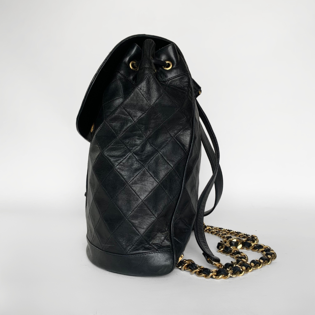 Chanel Chanel CC Backpack Lambskin Leather - Backpacks - Etoile Luxury Vintage