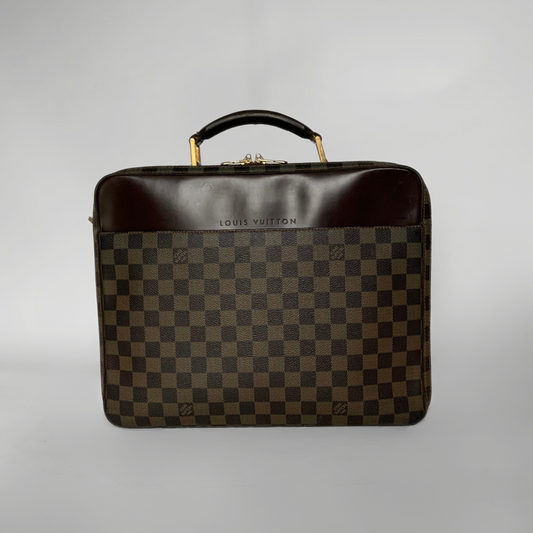 Louis Vuitton Louis Vuitton Porte Ordinator Savana Damier Eb&egrave;ne Canvas - Handbags - Etoile Luxury Vintage