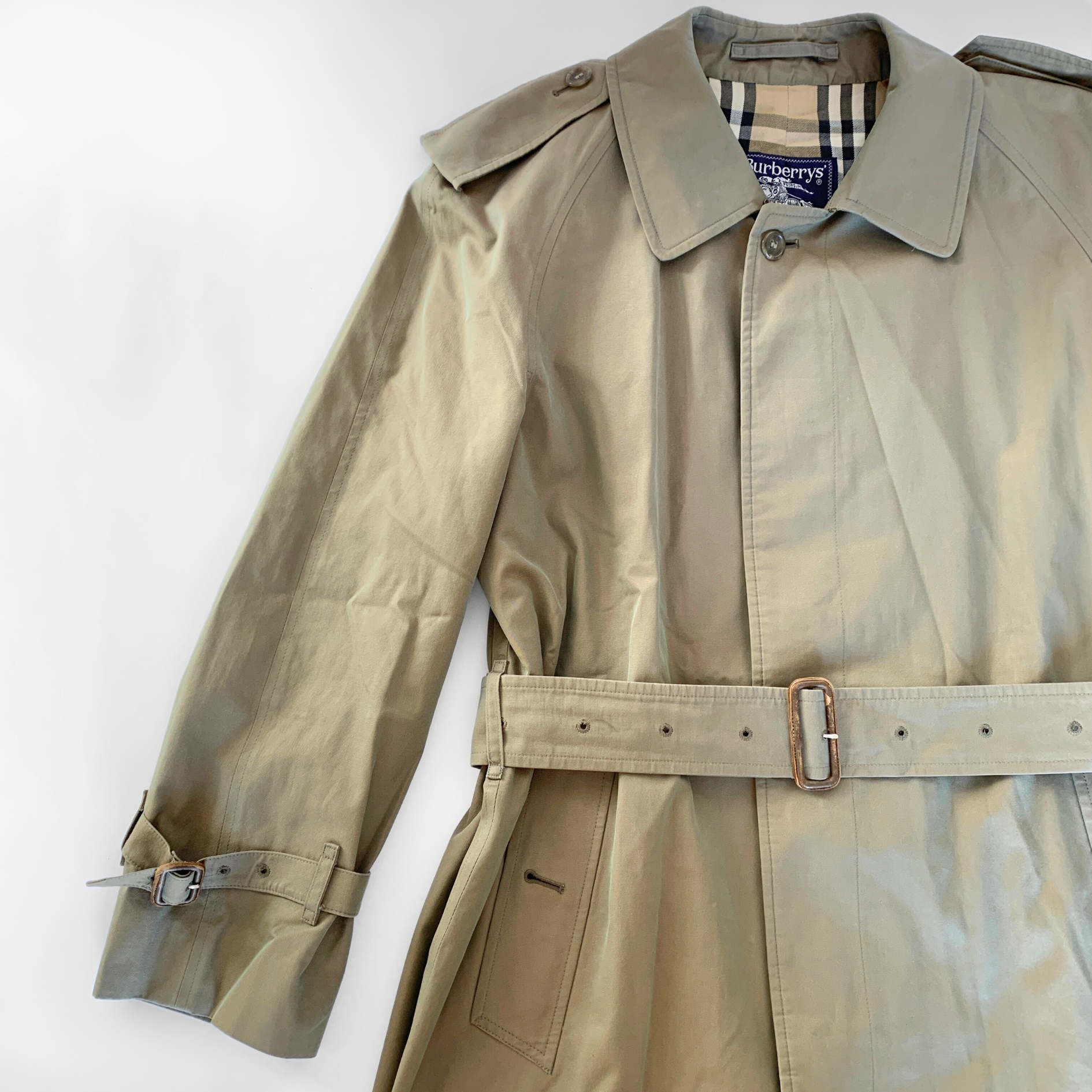 Burberry Burberry Trench Coat Cotton - Clothing - Etoile Luxury Vintage