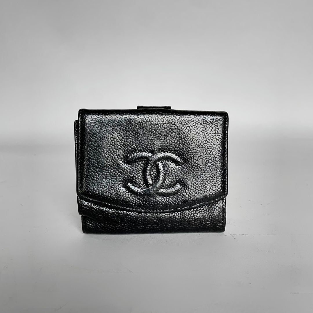 Chanel Chanel CC Wallet Small Caviar Leather - Wallets - Etoile Luxury Vintage