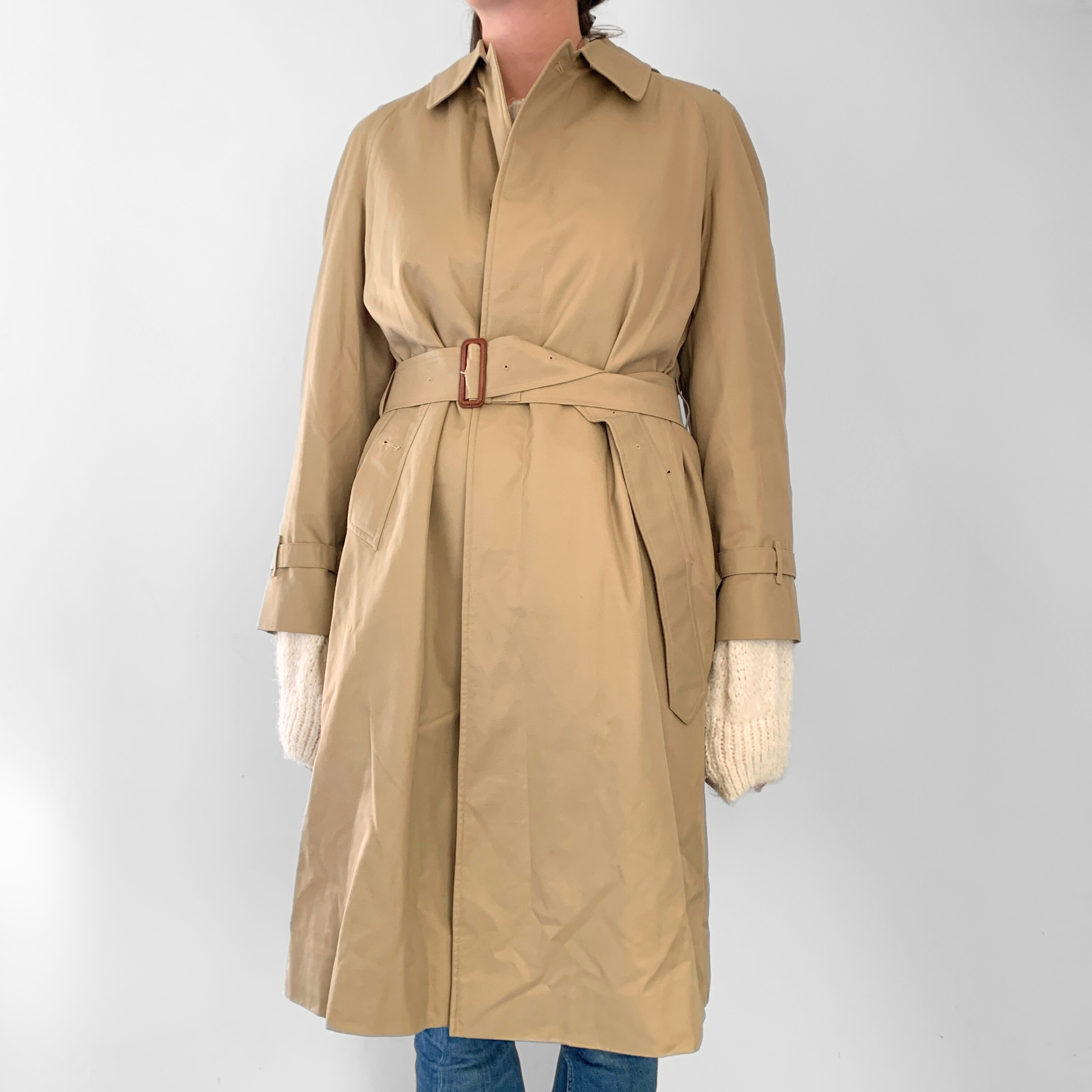 Burberry Burberry Trench Coat Cotton - Coats - Etoile Luxury Vintage