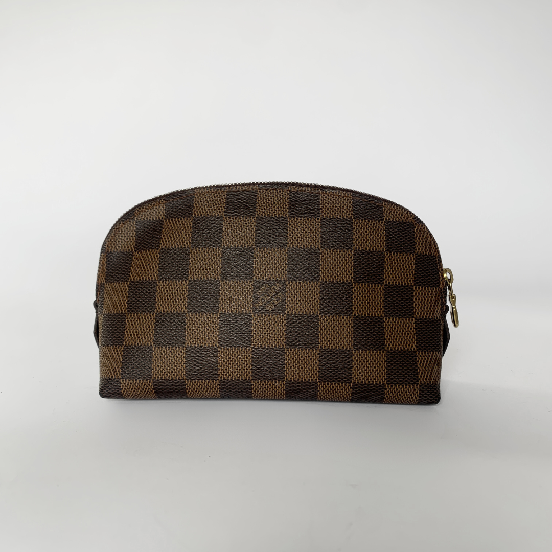 Louis Vuitton Louis Vuitton Cosmetic Pouch Damier Ebene Canvas - Pouch - Etoile Luxury Vintage