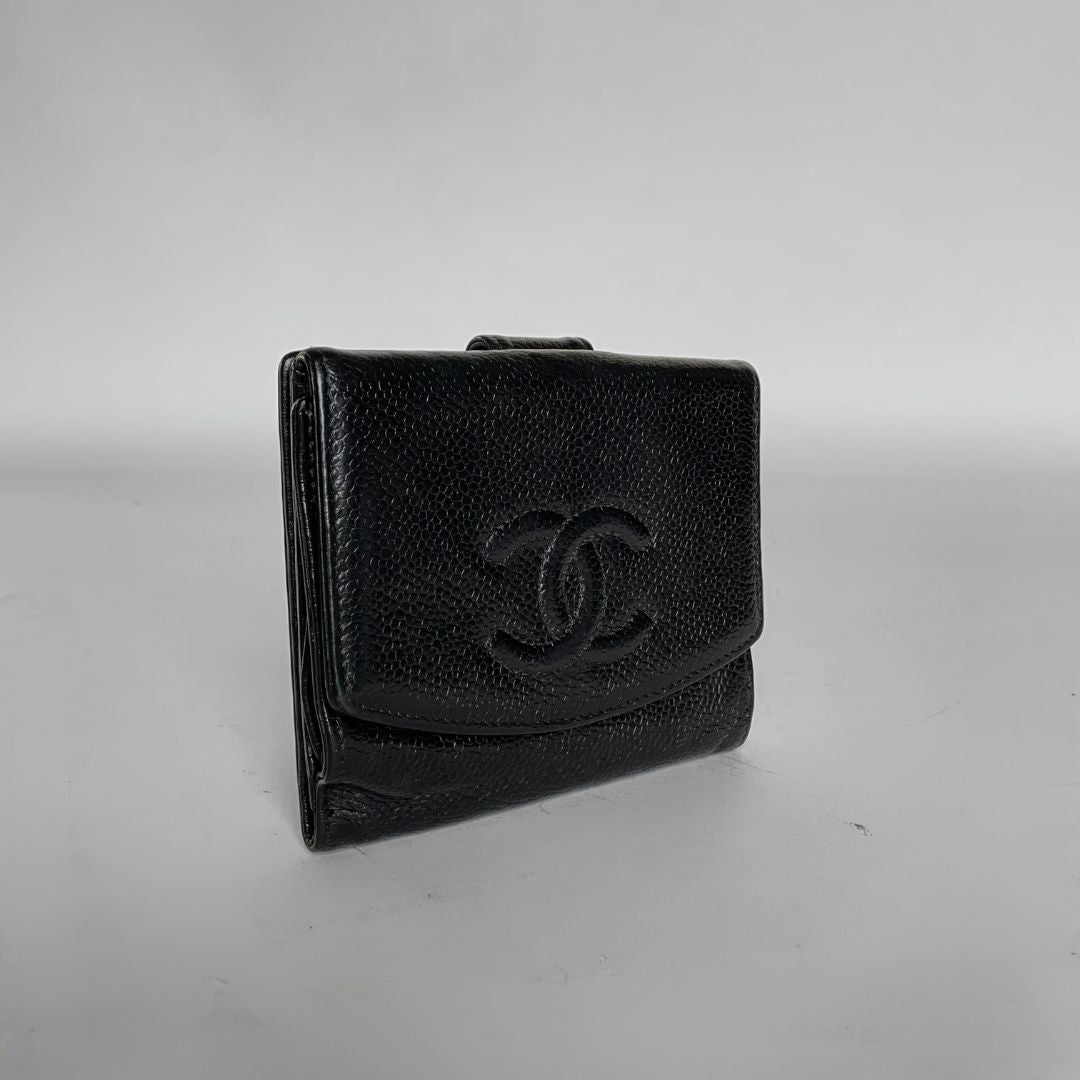 Chanel Chanel CC Wallet Small Caviar Leather - Wallets - Etoile Luxury Vintage