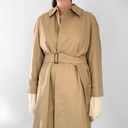 Burberry Burberry Trench Coat Cotton - Coats - Etoile Luxury Vintage