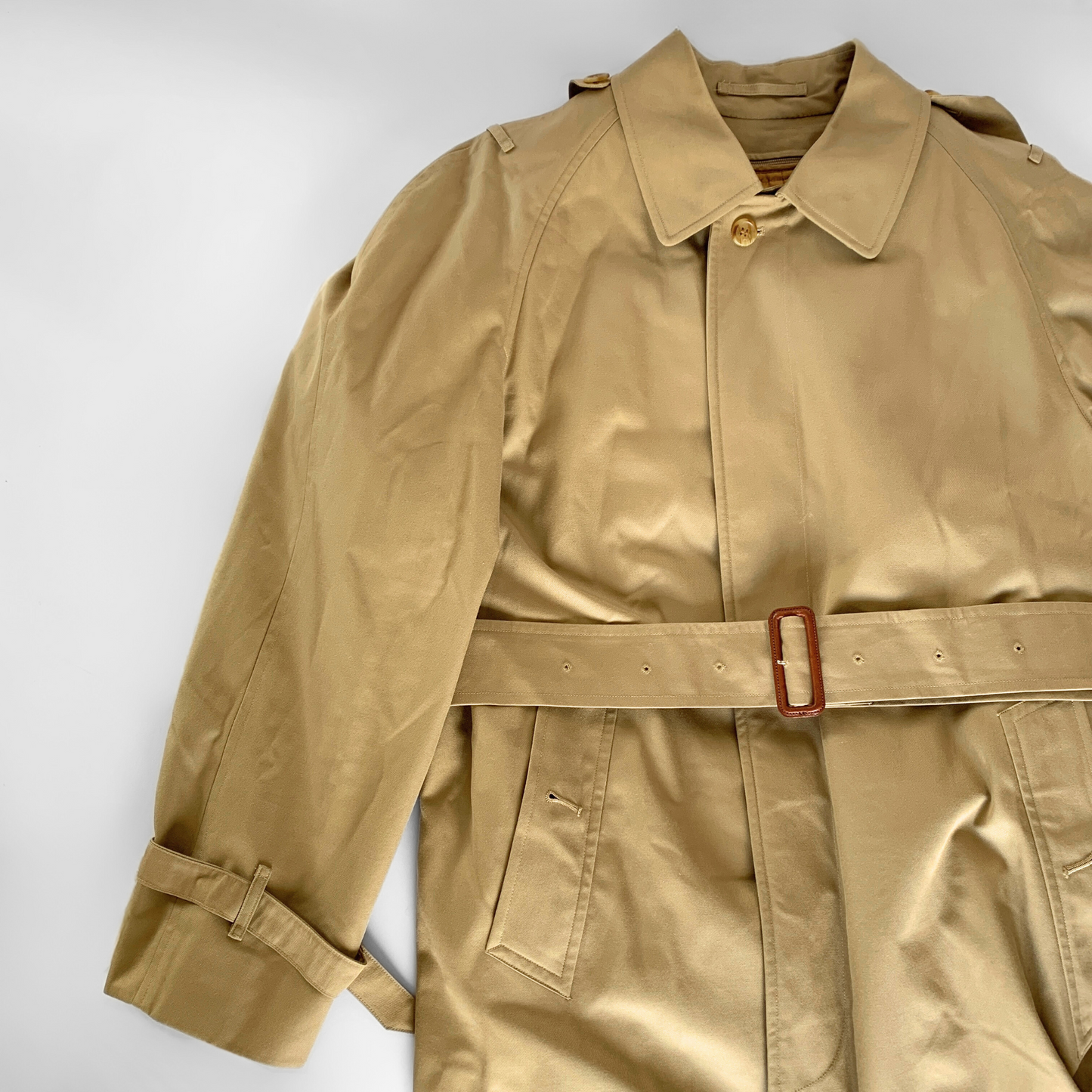 Burberry Burberry Trench Coat Cotton - Coats - Etoile Luxury Vintage