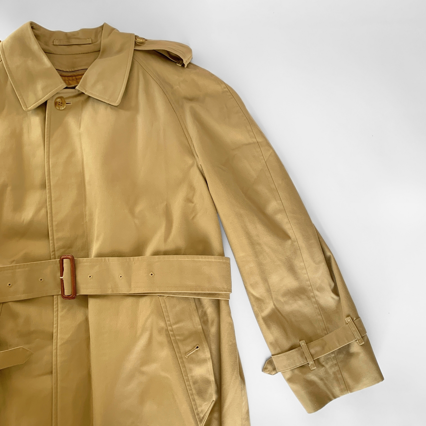 Burberry Burberry Trench Coat Cotton - Coats - Etoile Luxury Vintage