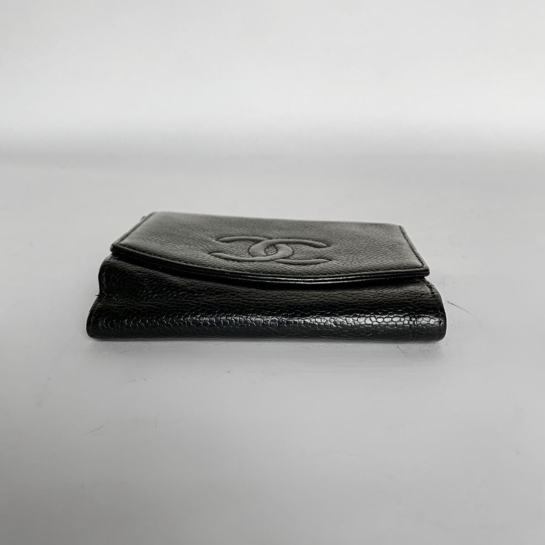 Chanel Chanel CC Wallet Small Caviar Leather - Wallets - Etoile Luxury Vintage