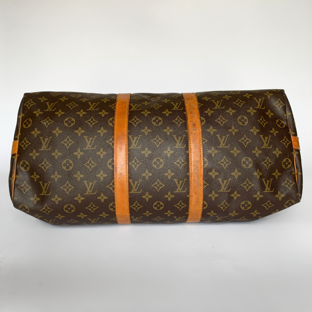 Louis Vuitton Louis Vuitton Keepall 50 Bandouli&egrave;re Monogram Canvas - Handbags - Etoile Luxury Vintage