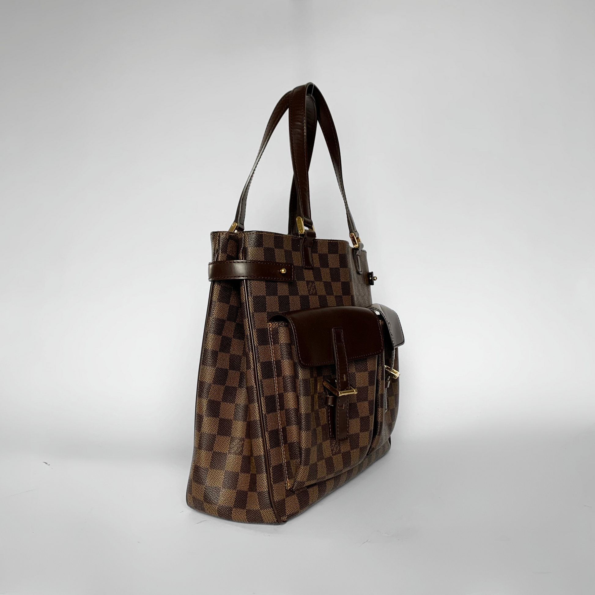 Louis Vuitton Louis Vuitton Uzes Damier Ebene Canvas - Handbags - Etoile Luxury Vintage