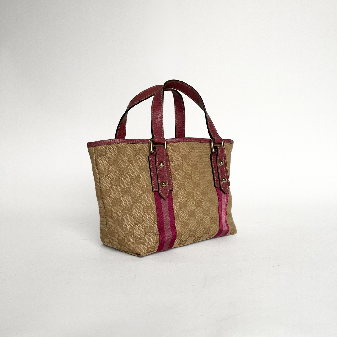 Gucci Gucci 2way Shopper Monogram Canvas - Handbags - Etoile Luxury Vintage