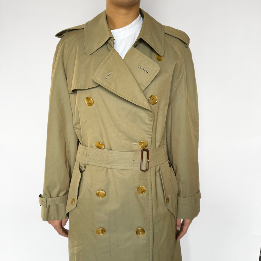 Burberry Burberry Coat Trench Cotton - Clothing - Etoile Luxury Vintage