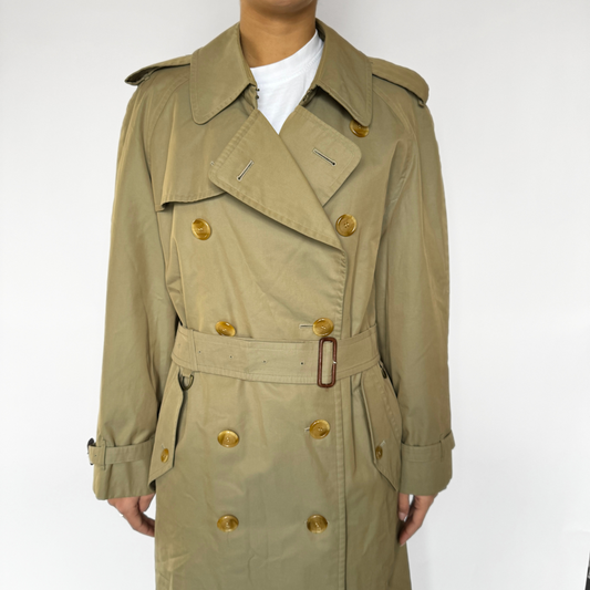 Burberry Burberry Coat Trench Cotton - Clothing - Etoile Luxury Vintage