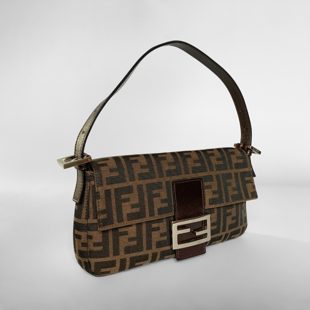 Fendi Baguette Zucca Canvas