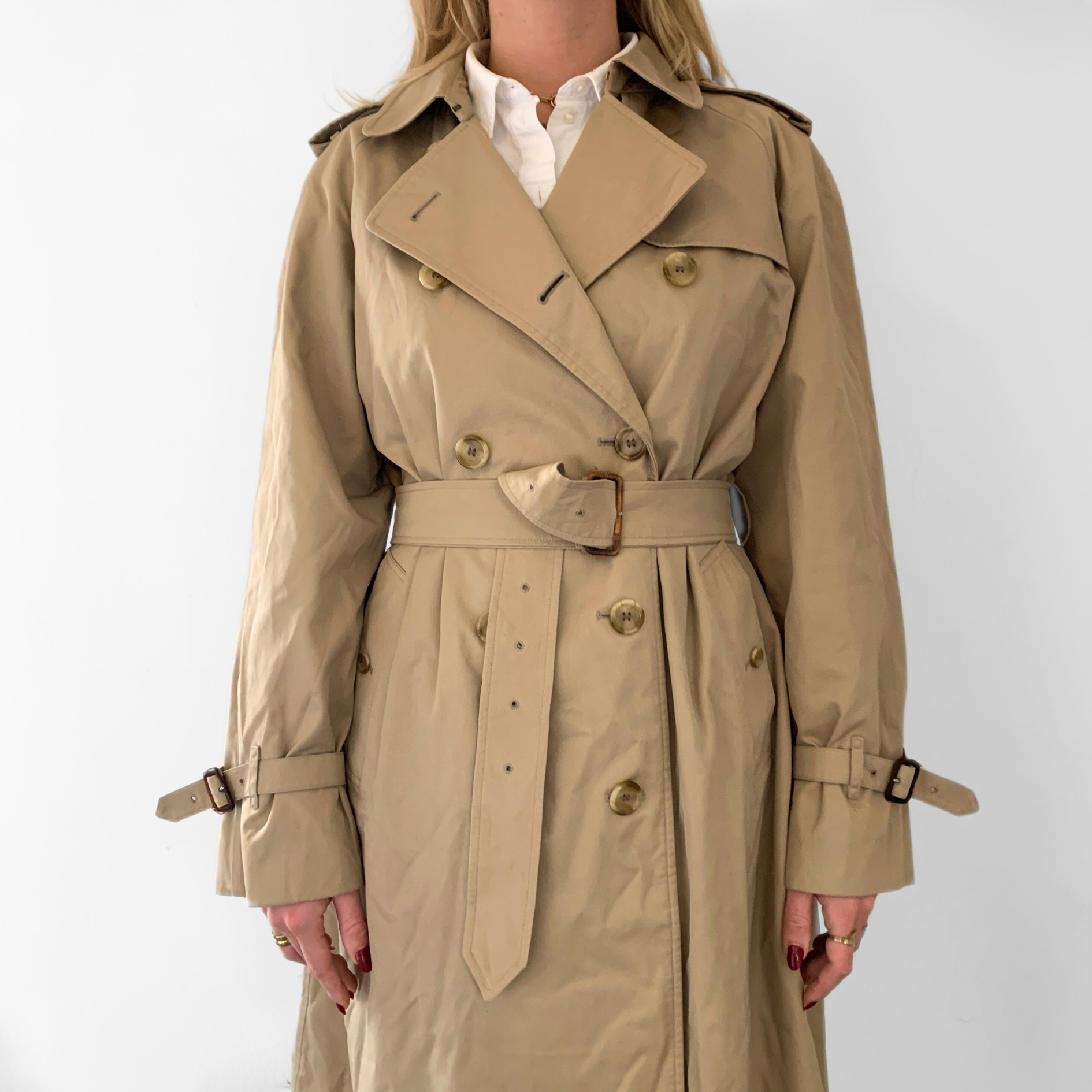 Burberry Burberry Trench Coat Cotton - Clothing - Etoile Luxury Vintage