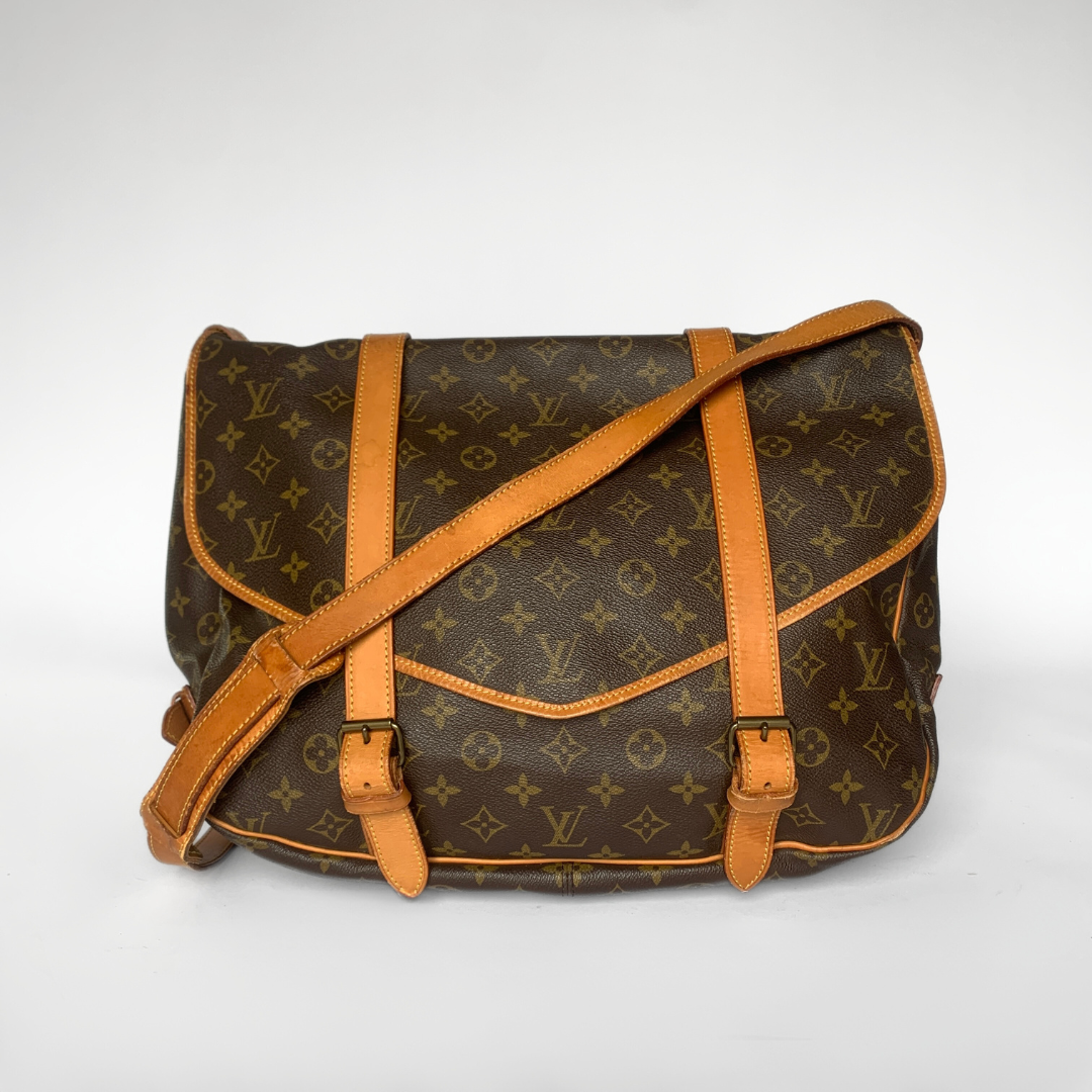 Louis Vuitton Louis Vuitton Saumur 43 Monogram Canvas -  - Etoile Luxury Vintage