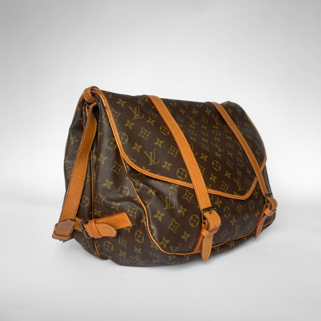 Louis Vuitton Louis Vuitton Saumur 43 Monogram Canvas -  - Etoile Luxury Vintage