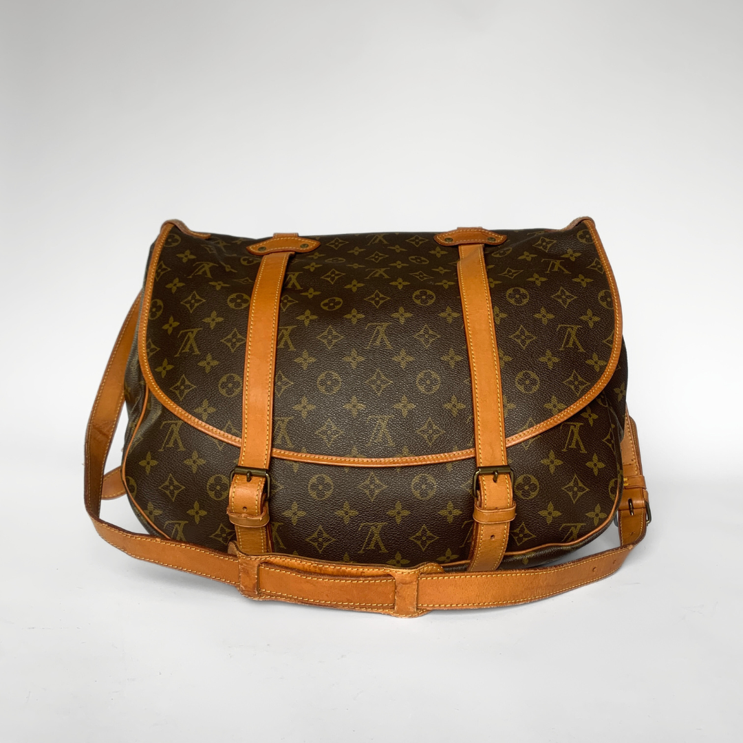 Louis Vuitton Louis Vuitton Saumur 43 Monogram Canvas -  - Etoile Luxury Vintage