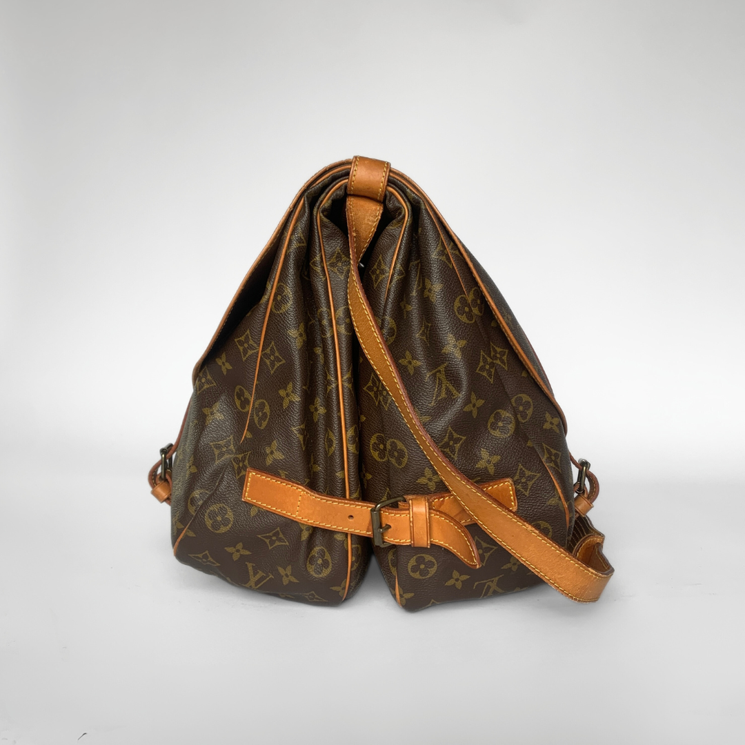 Louis Vuitton Louis Vuitton Saumur 43 Monogram Canvas -  - Etoile Luxury Vintage