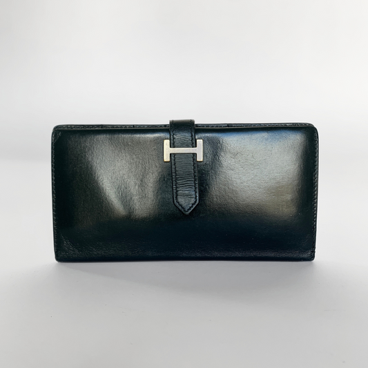 Hermès Bearn Wallet Box Calf Leather