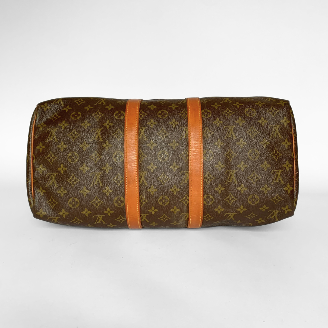 Louis Vuitton Louis Vuitton Keepall 45 Bandouli&egrave;re Monogram Canvas - Handbags - Etoile Luxury Vintage