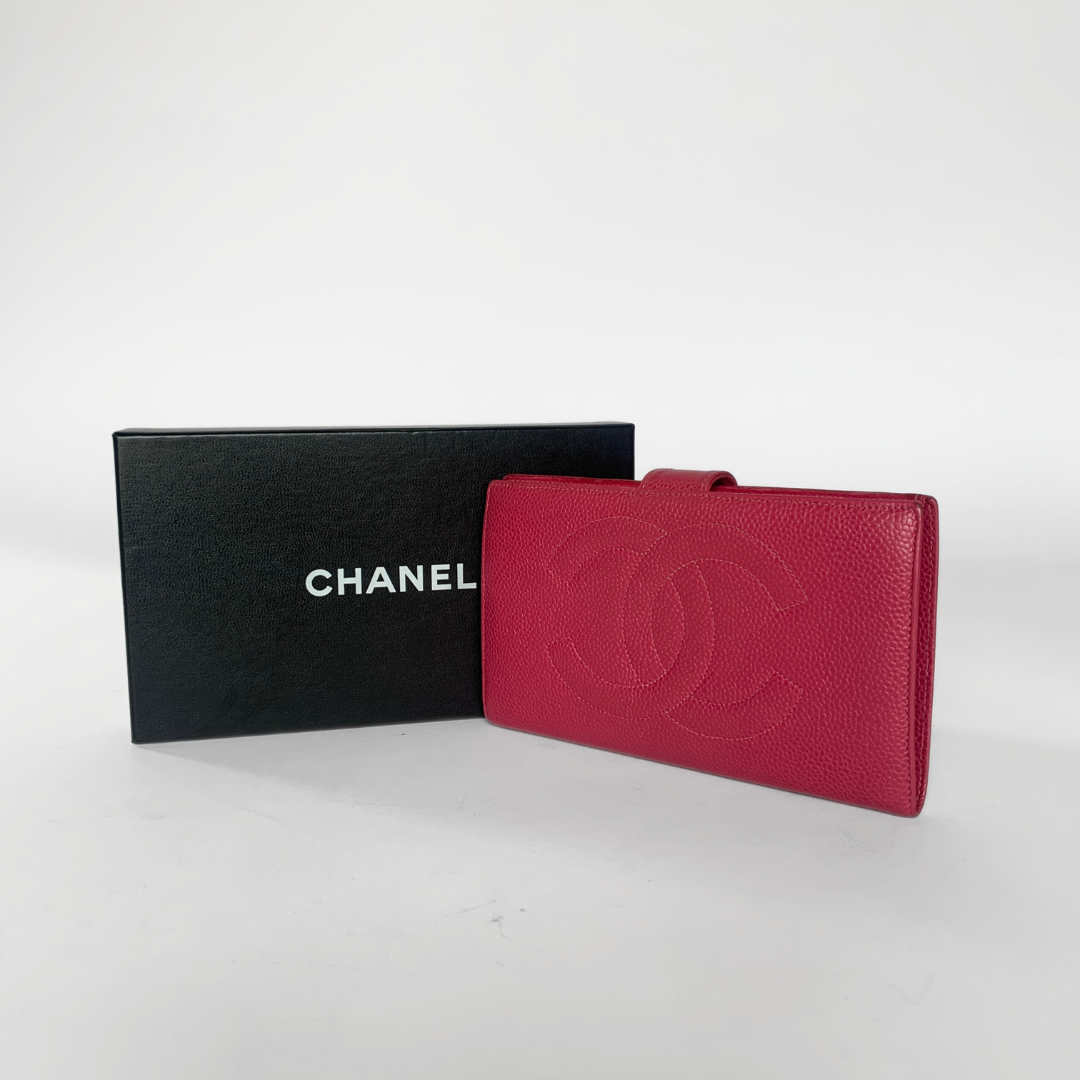 Chanel Chanel Wallet Large Caviar Leather - Wallets - Etoile Luxury Vintage