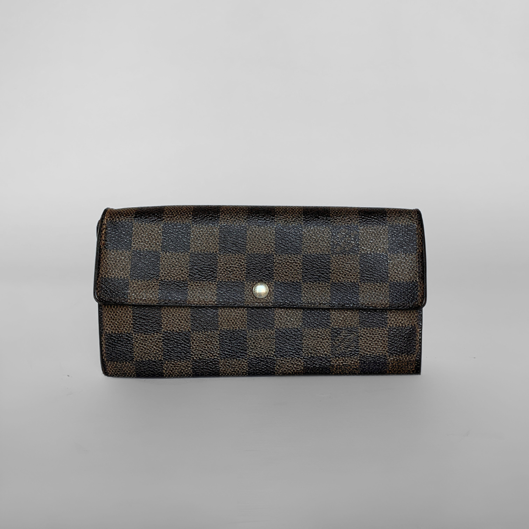 Louis Vuitton Louis Vuitton Wallet Large Damier Ebene Canvas - Wallets - Etoile Luxury Vintage