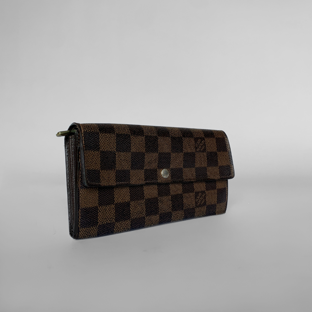 Louis Vuitton Louis Vuitton Wallet Large Damier Ebene Canvas - Wallets - Etoile Luxury Vintage