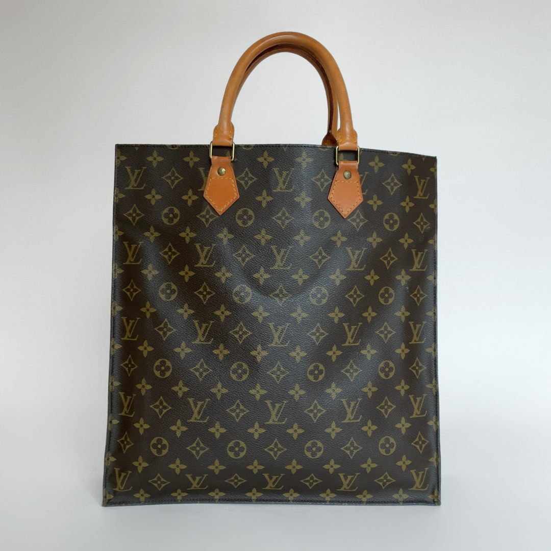 Louis Vuitton Louis Vuitton Sac Plat Monogram Canvas - Handbags - Etoile Luxury Vintage