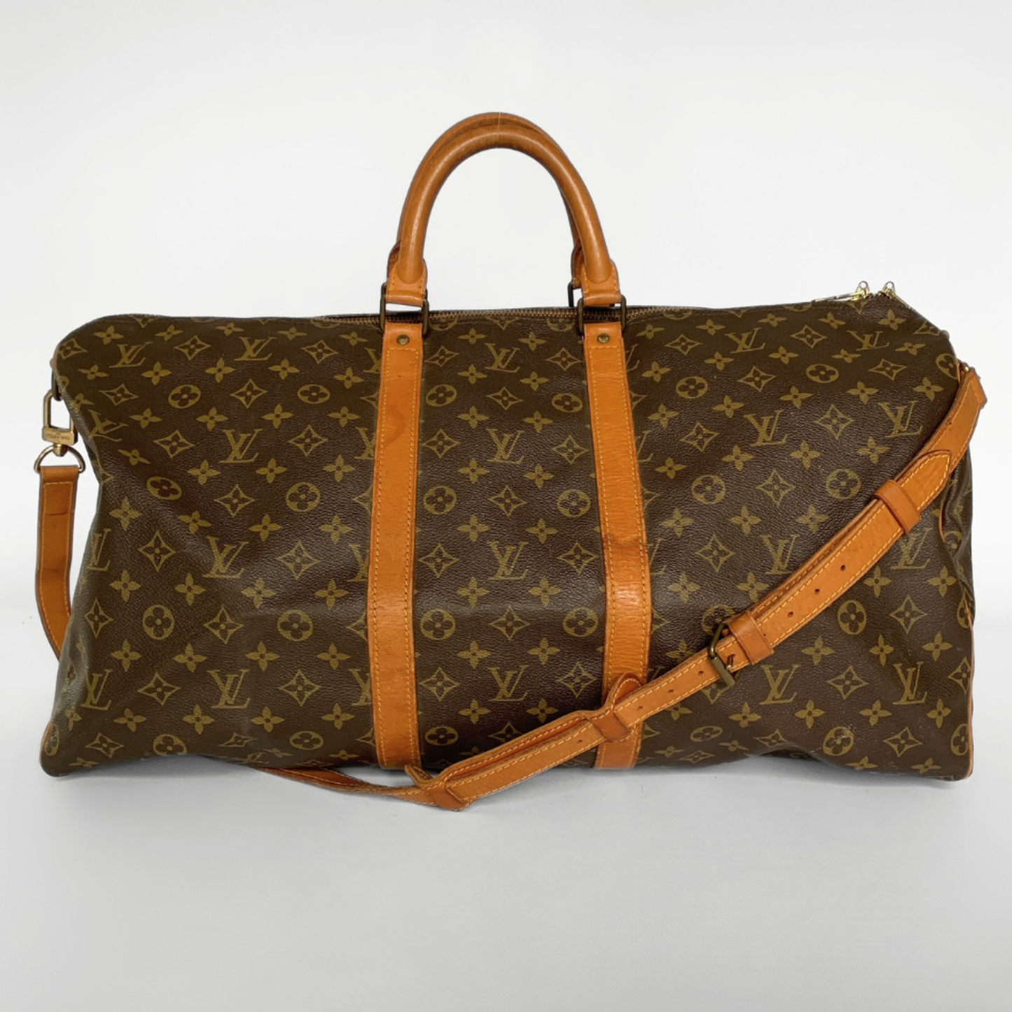 Louis Vuitton Louis Vuitton Keepall 55 Bandouli&egrave;re Monogram Canvas - Handbags - Etoile Luxury Vintage